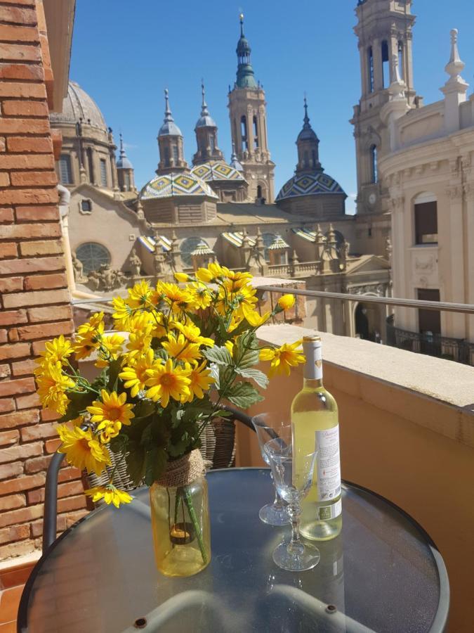 El Balcon De Pilar Lägenhet Zaragoza Exteriör bild